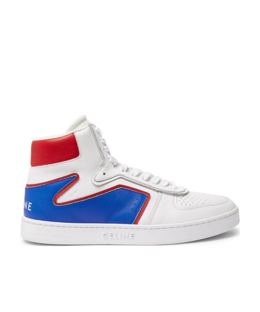Celine 'z' Trainer Ct-01 High-top Casual Shoes In White