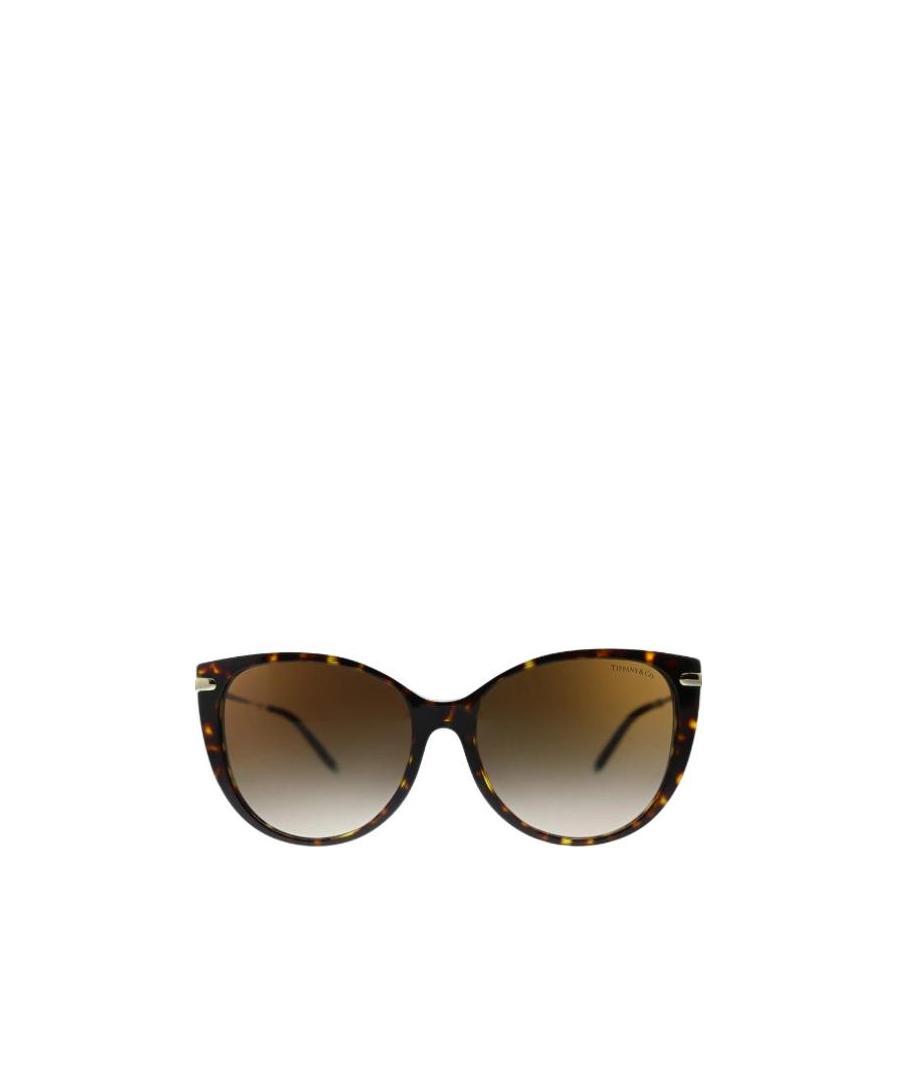 Tiffany & Co Cat's Eye Sunglasses In Brown