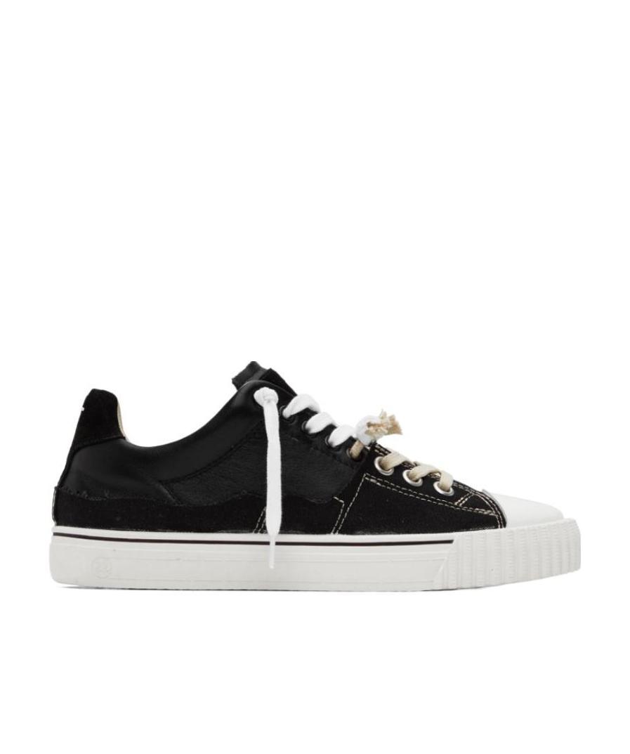 Maison Margiela X Converse High-top Sneakers In Black