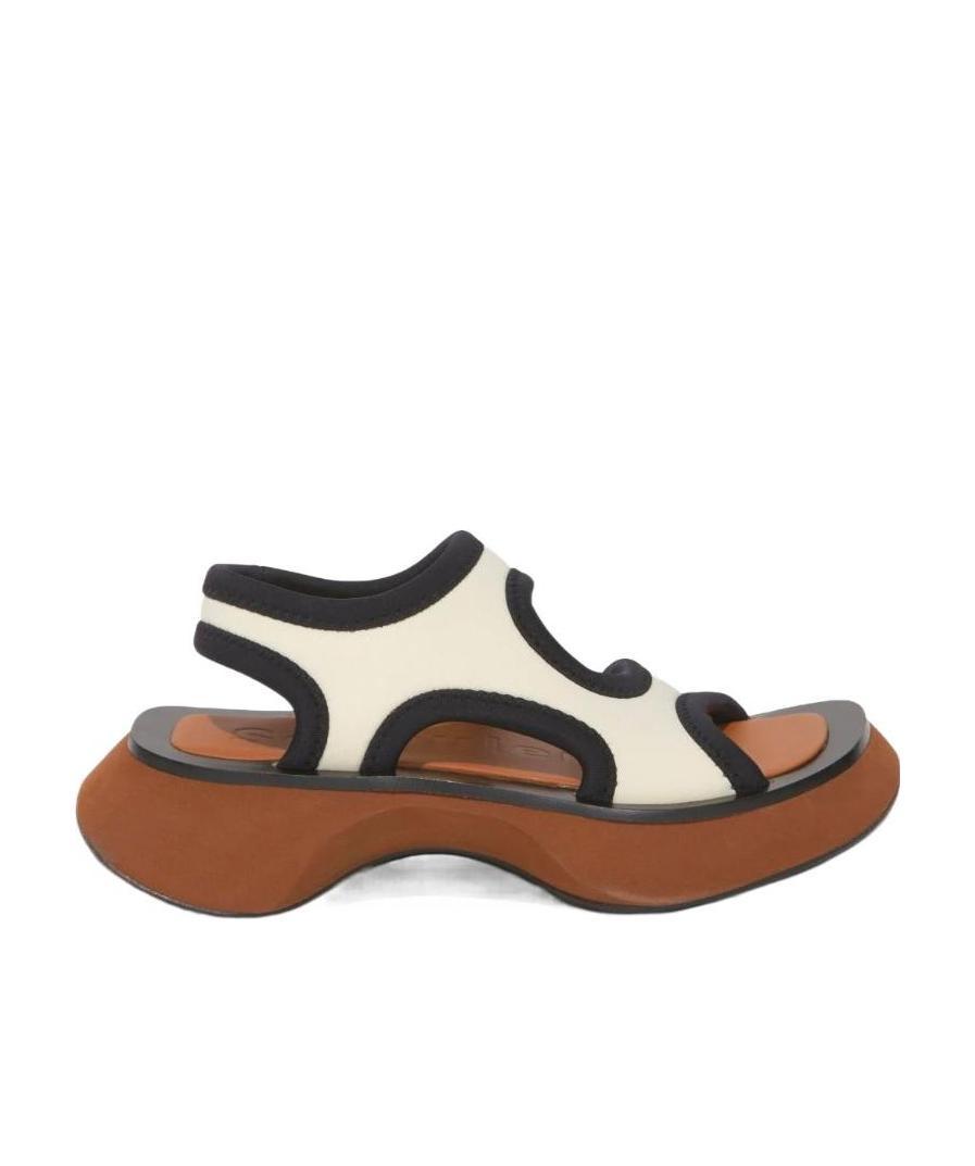 Proenza Schouler Elastic Leisure Sandals In Brown