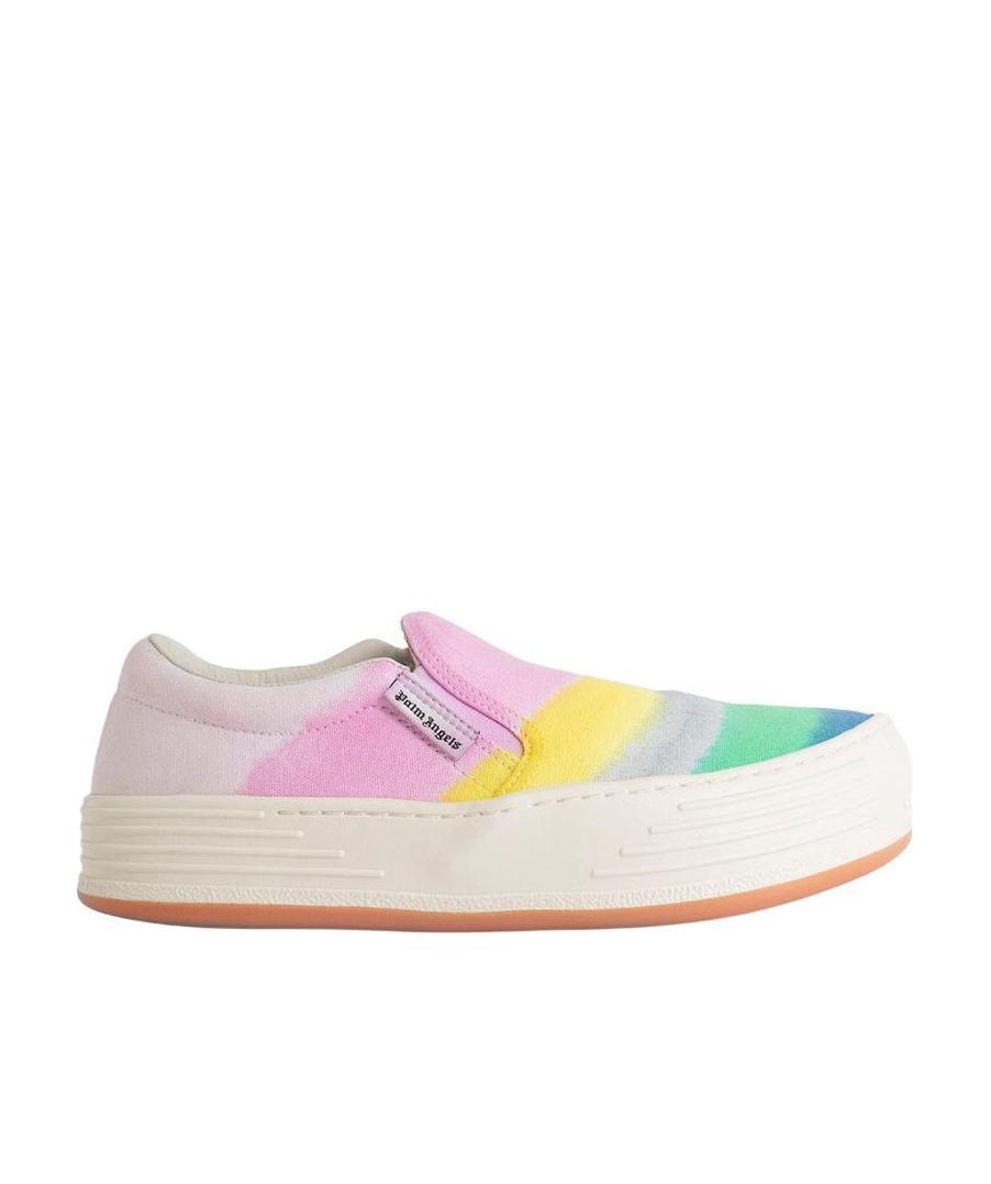 Palm Angels Suede Slip-on In Pink