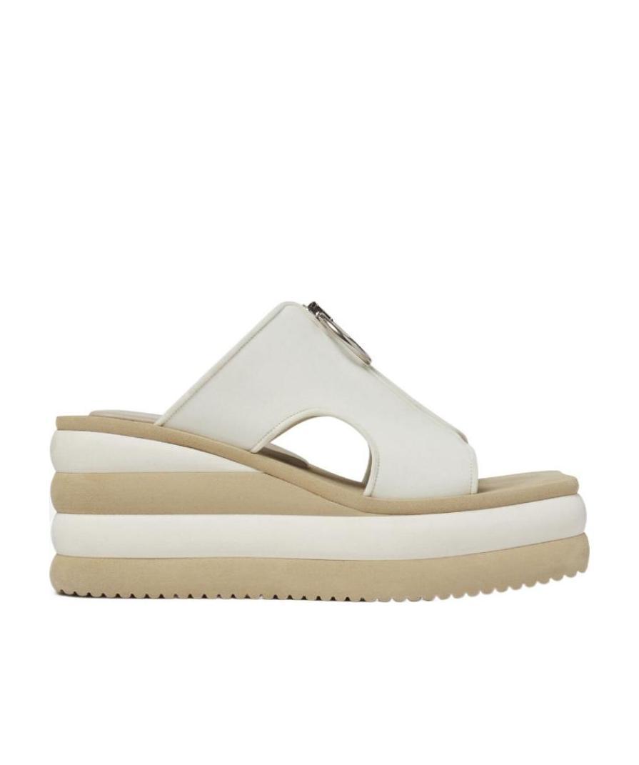Stella Mccartney Cool Drag With Thick Bottom Of Logo In White