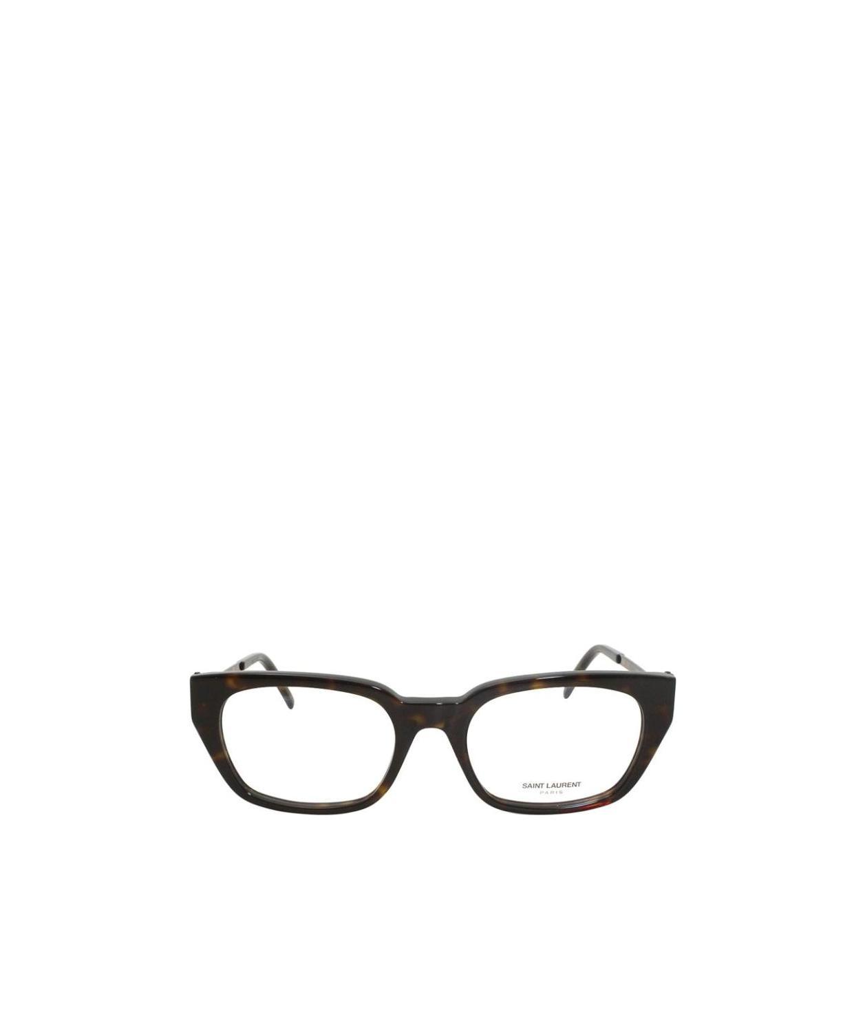 Saint Laurent Logo Flat Mirror In Black