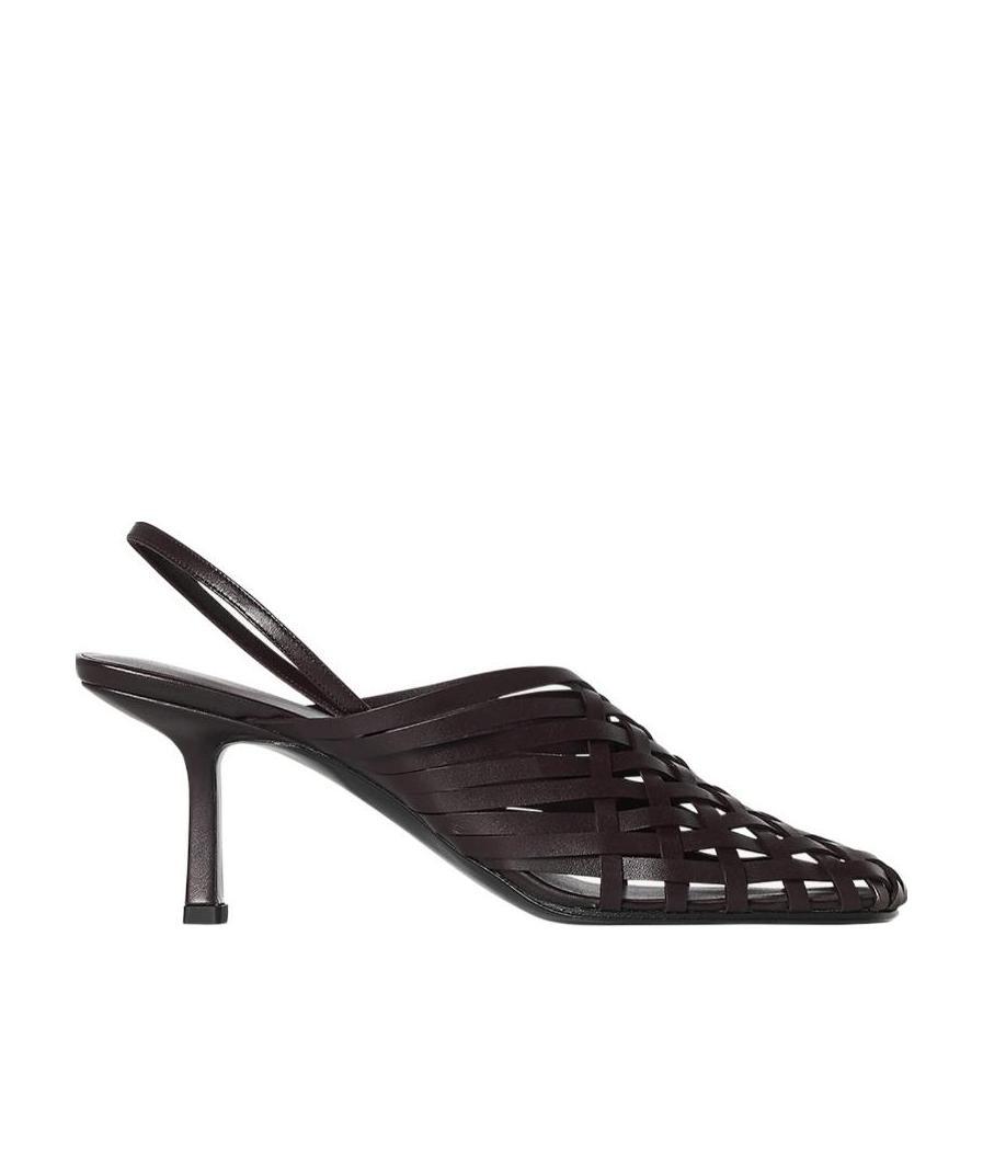 The Row Knitted Muller High-heeled Sandals