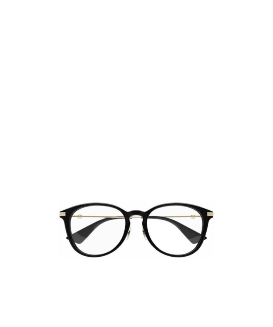Gucci Eyewear Round Frame Glasses In Black