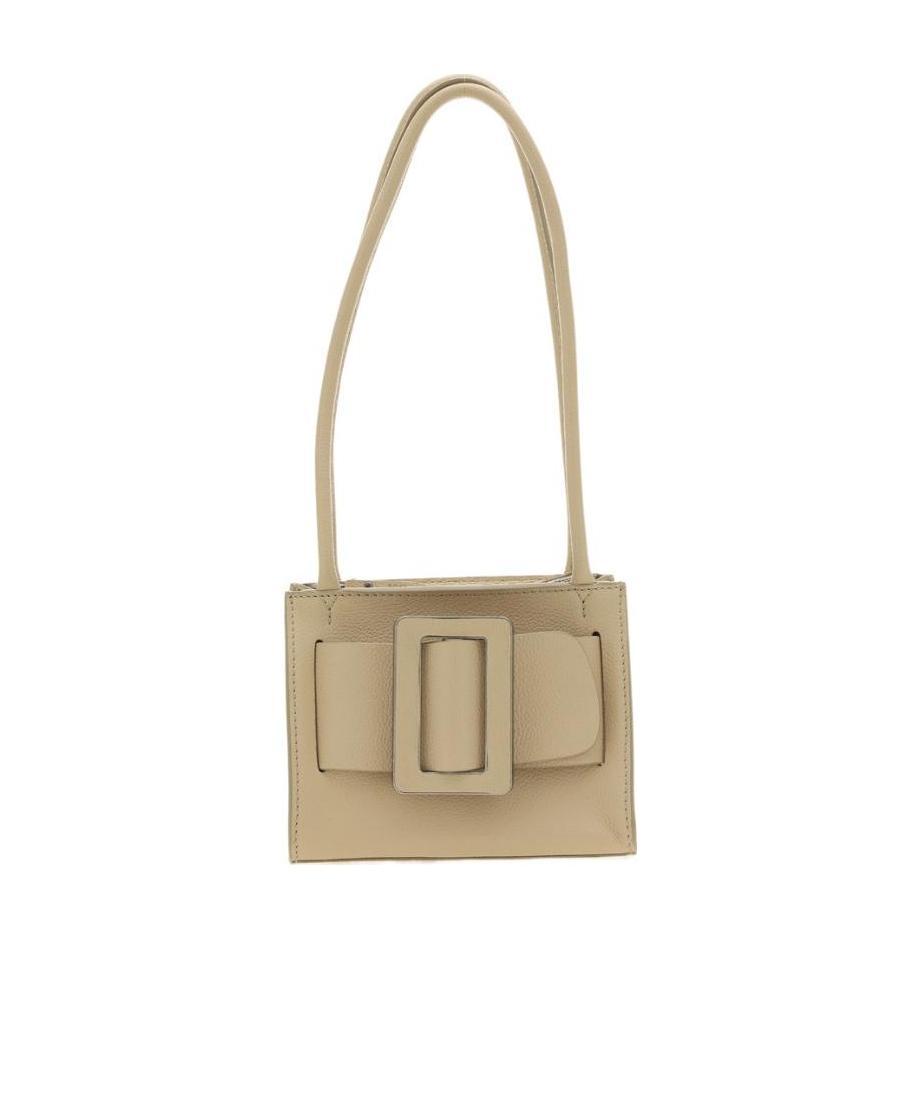 Boyy Bobby 18 Leather Tote Bag In Nude