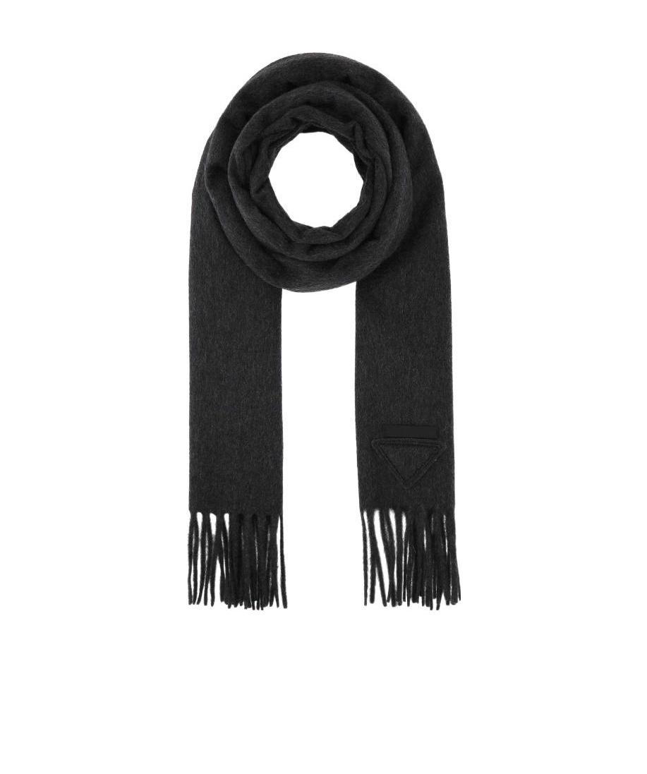 Prada Fringed Hem Twilight Scarf