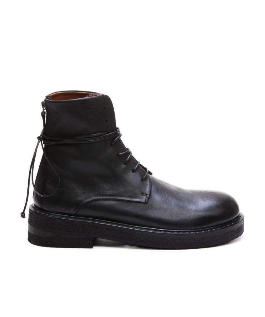 Marsèll Chunky Lace-up Boots In Black