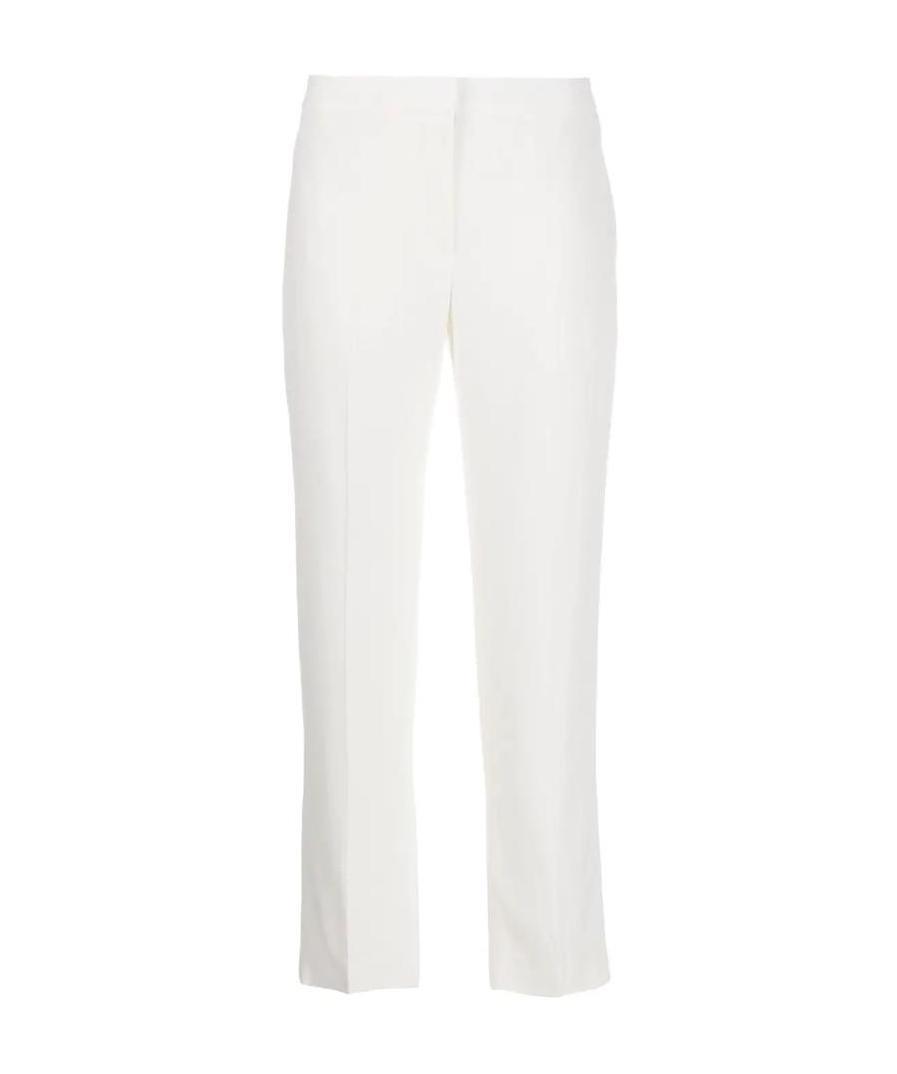 Alexander Mcqueen Kickback Trousers In White