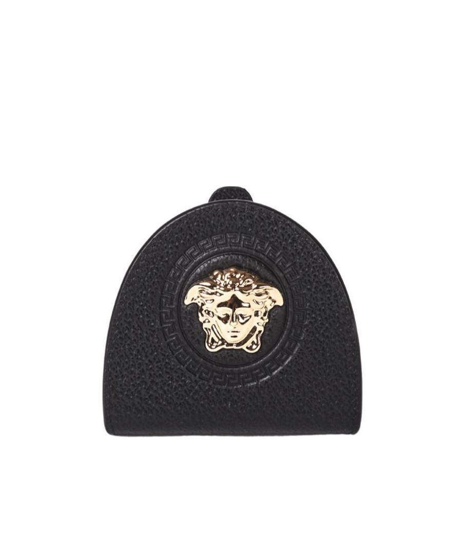 Versace Medusa Wallet In Black