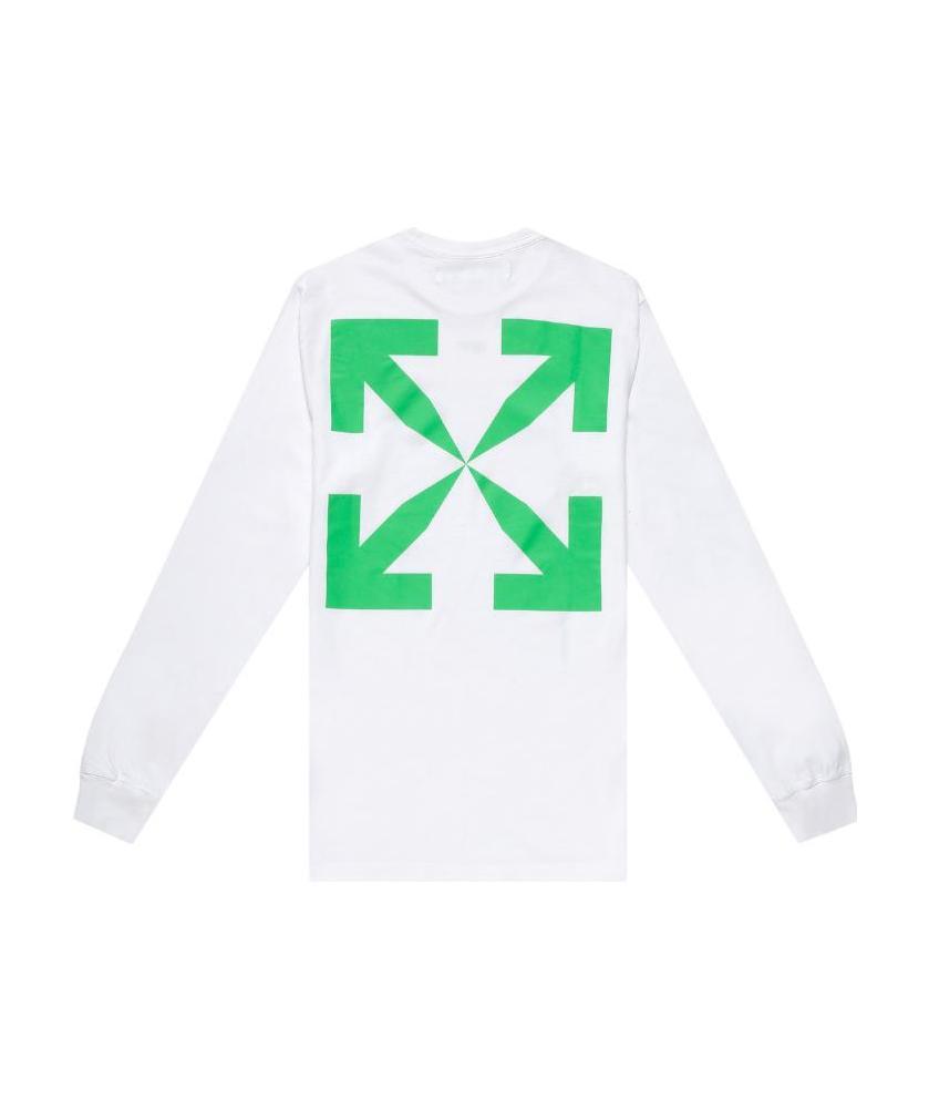 Off-white Graphic-print Cotton T-shirt In White