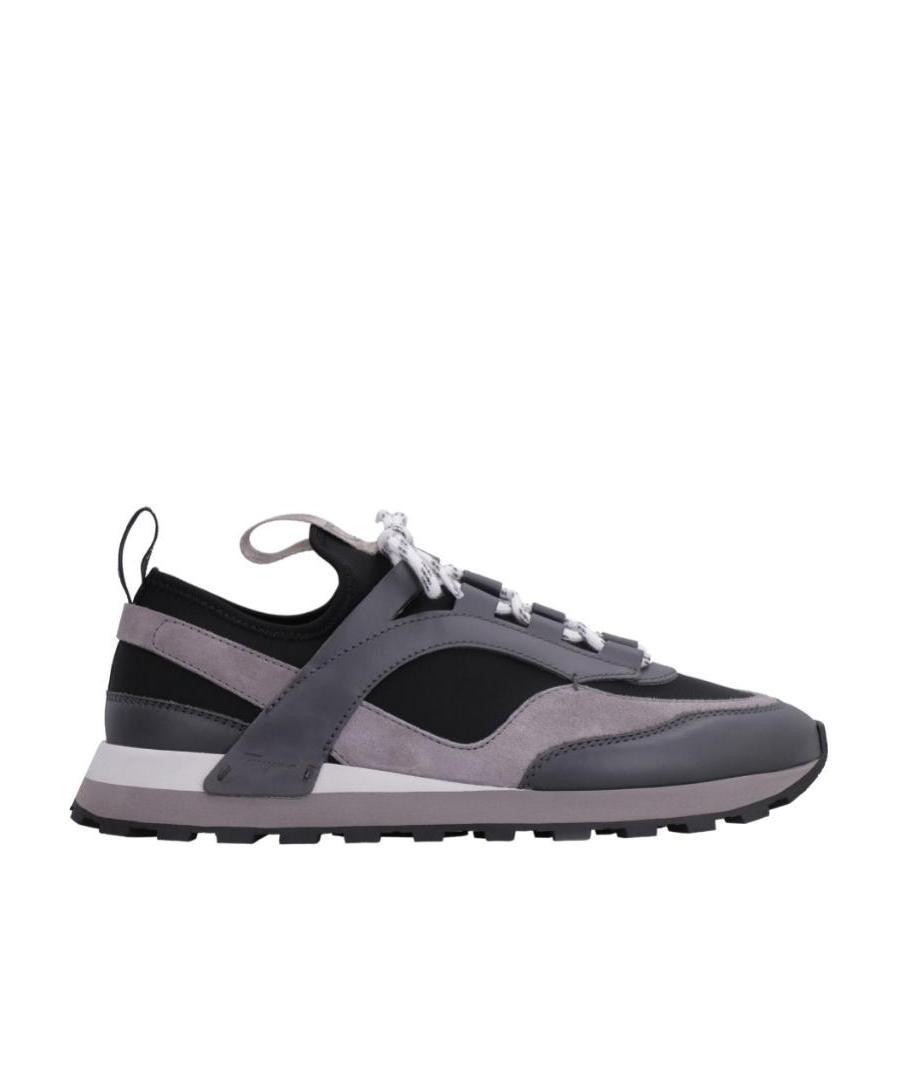 Ferragamo Ladies Chunky Pull-on Hybrid Sneakers In Black