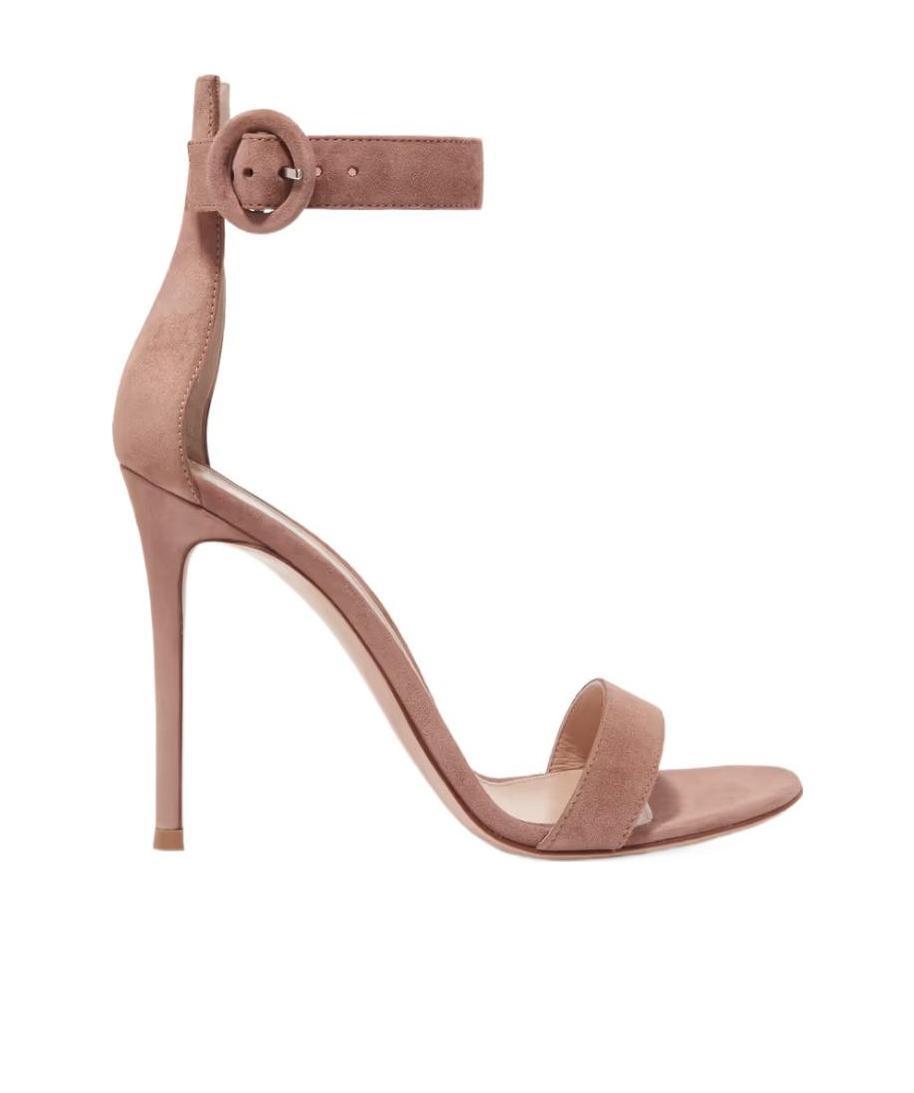 Gianvito Rossi Portofino 105 Sandals In Brown