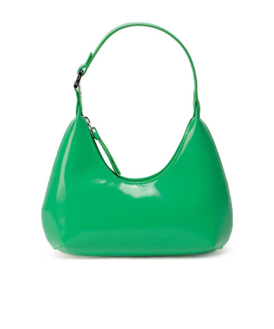 By Far Women's Mini Amber Shoulder Bag In Green