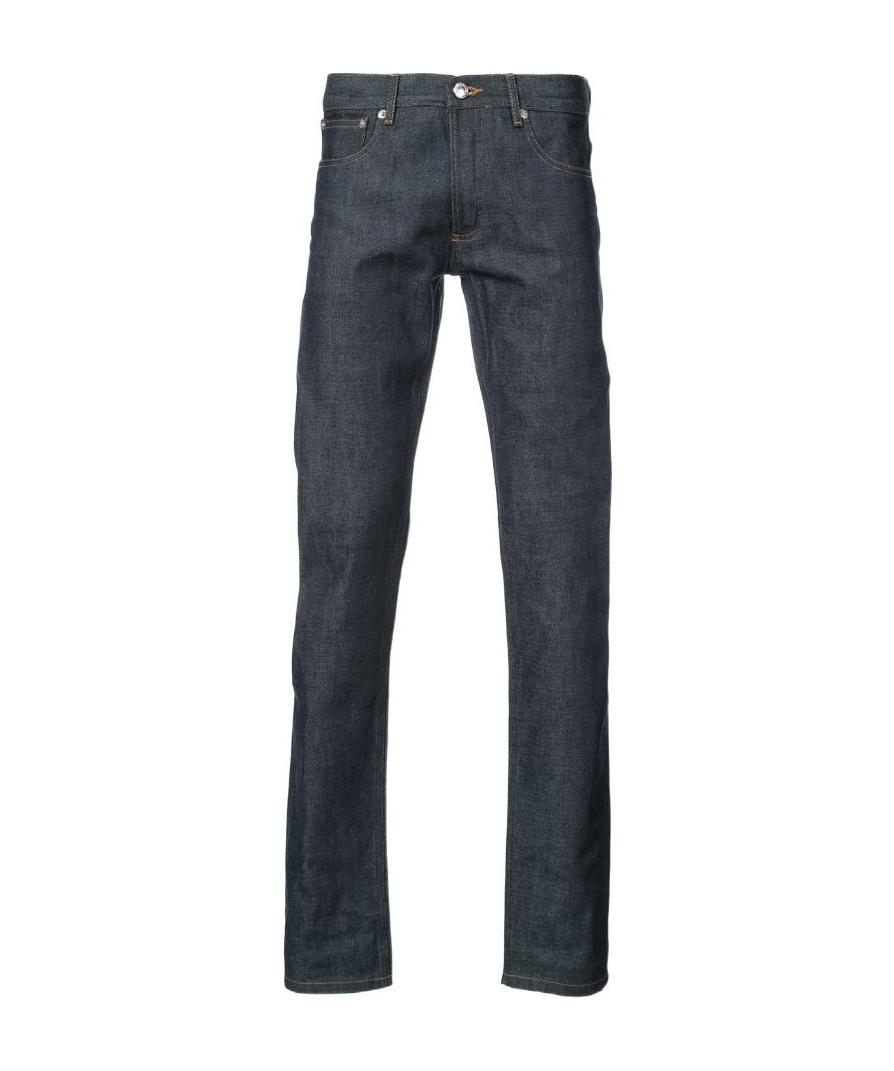 Apc Petit New Standard Straight-leg Jeans In Black