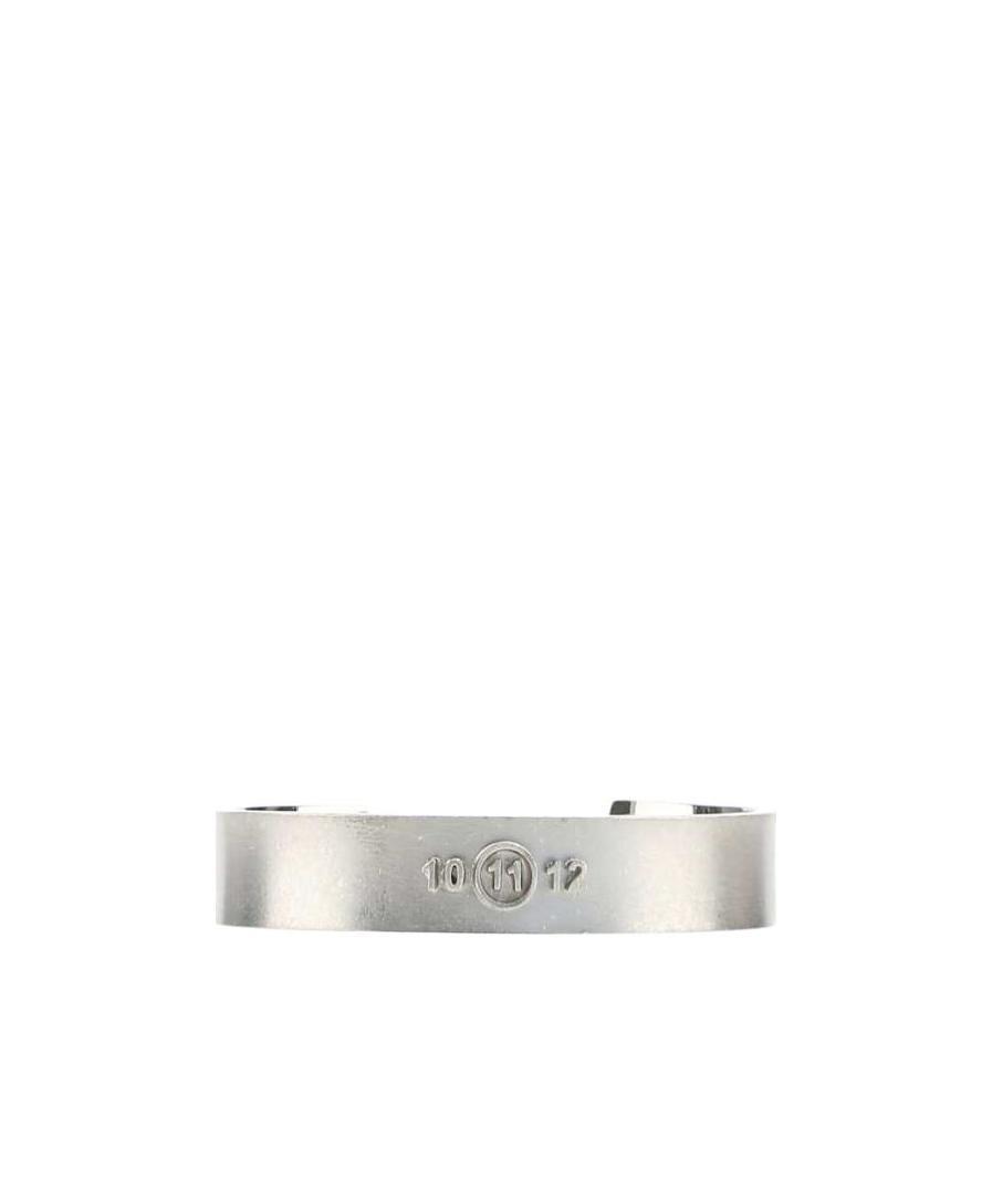 Maison Margiela Logo Bracelet In White