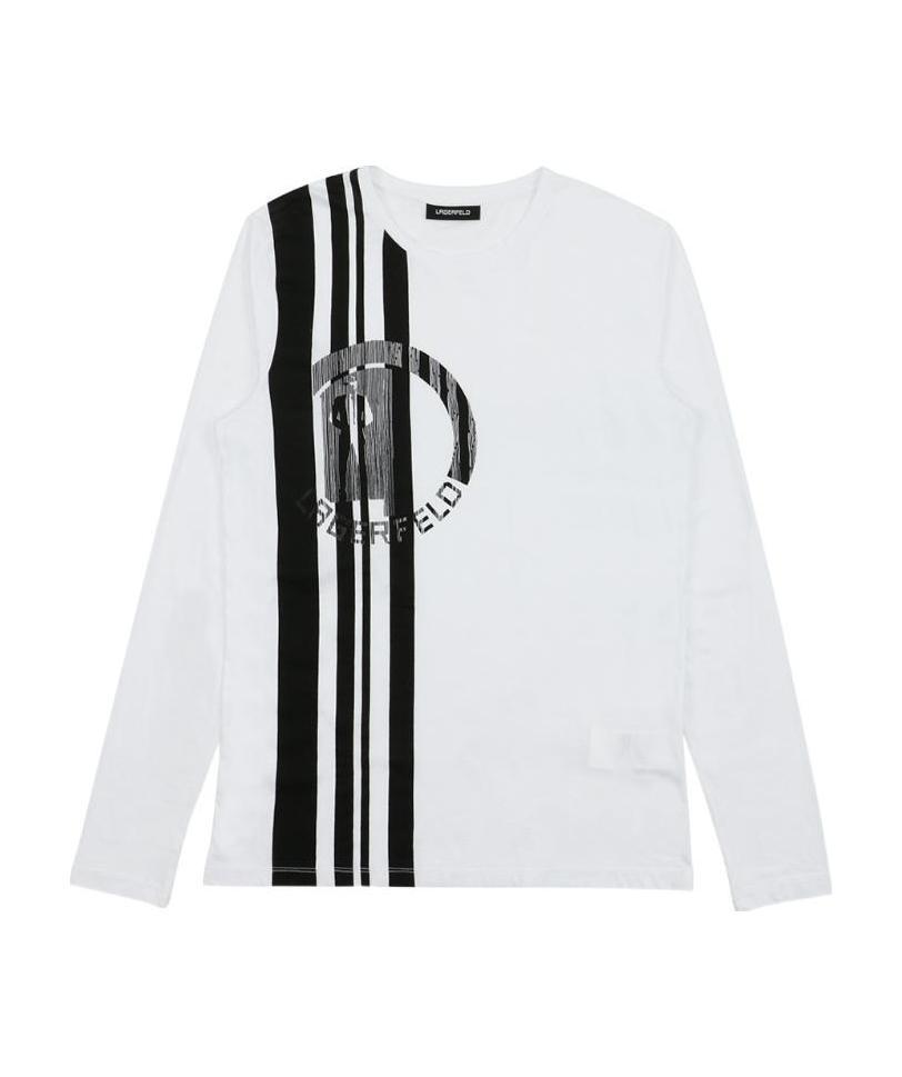 Karl Lagerfeld Printed T-shirt In White