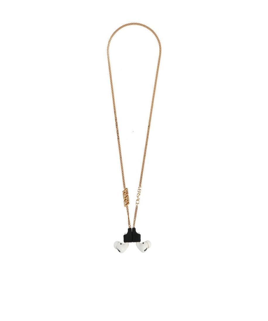 Versace Greca Wireless Headphone Strap In White