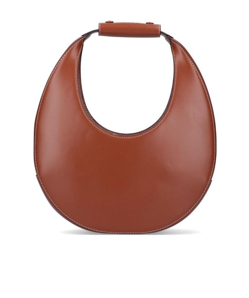 Staud Moon Tote Bag In Brown