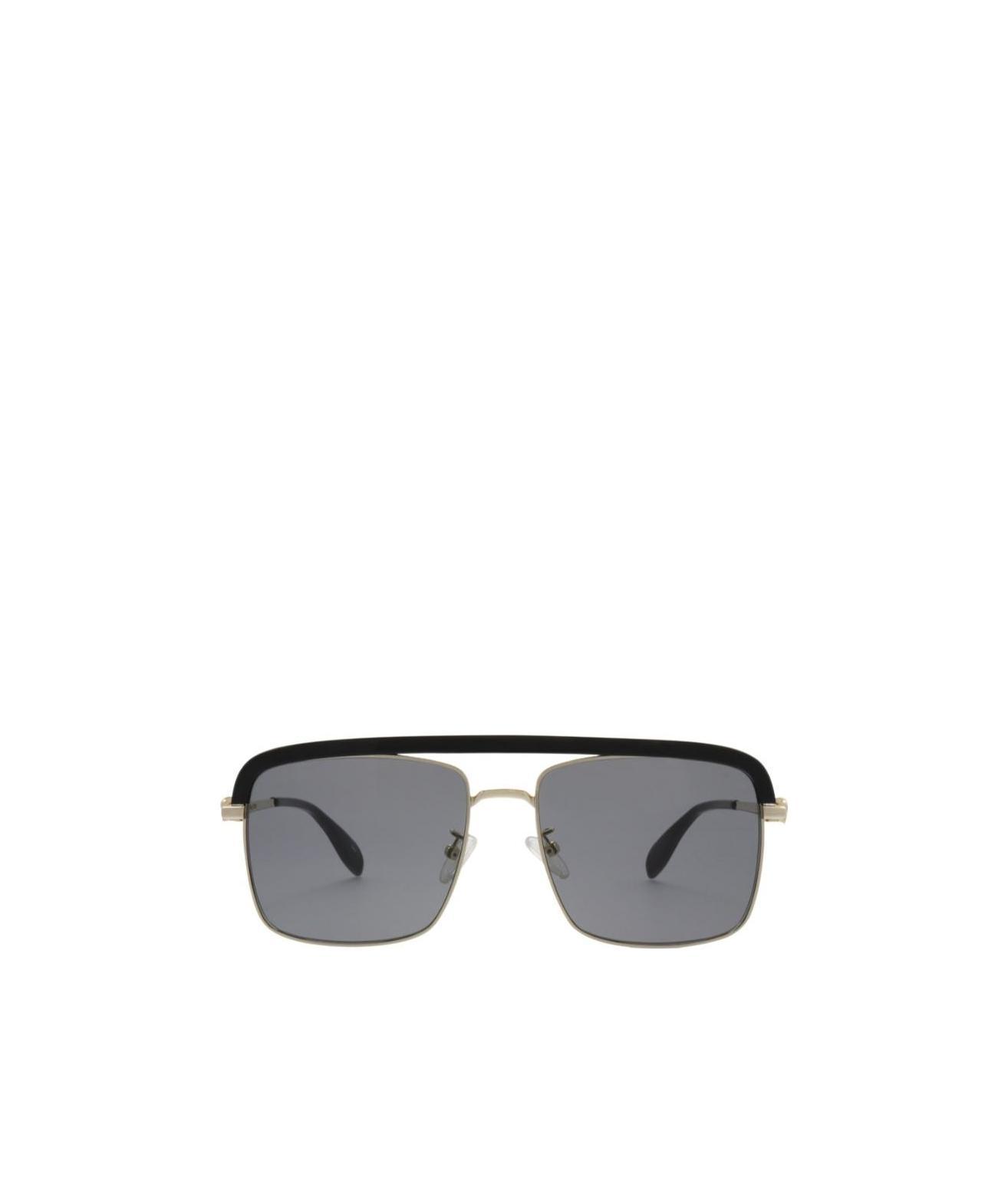 Alexander Mcqueen Logo Sunglasses In Gray