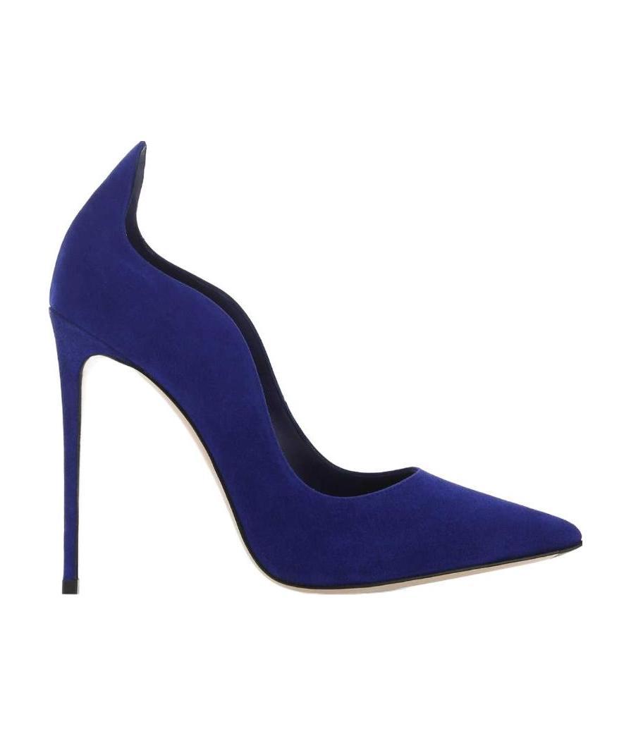Le Silla Ivy Scalloped Pumps In Blue