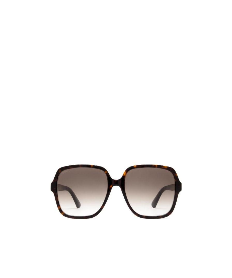 Gucci Oversized Sunglasses In Multicolor