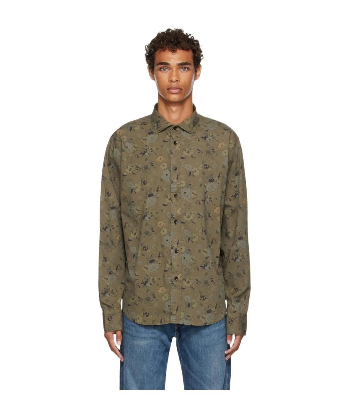 Rag & Bone Pursuit Rove Button-up Shirt In Green