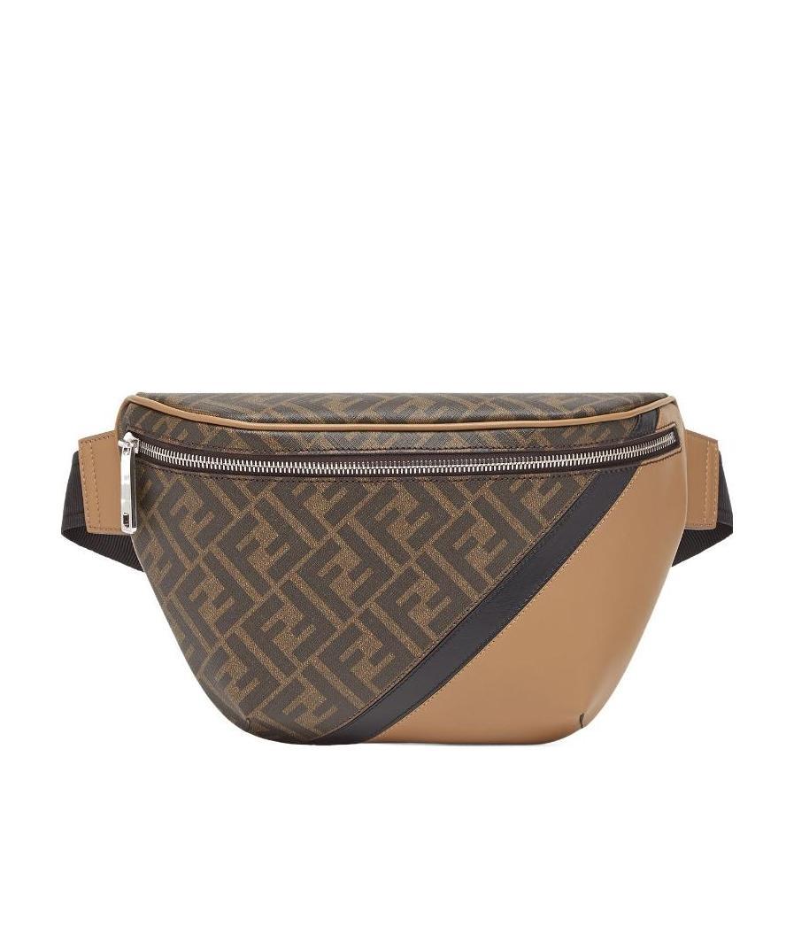 FENDI MULTICOLOUR LEATHER BELT BAG