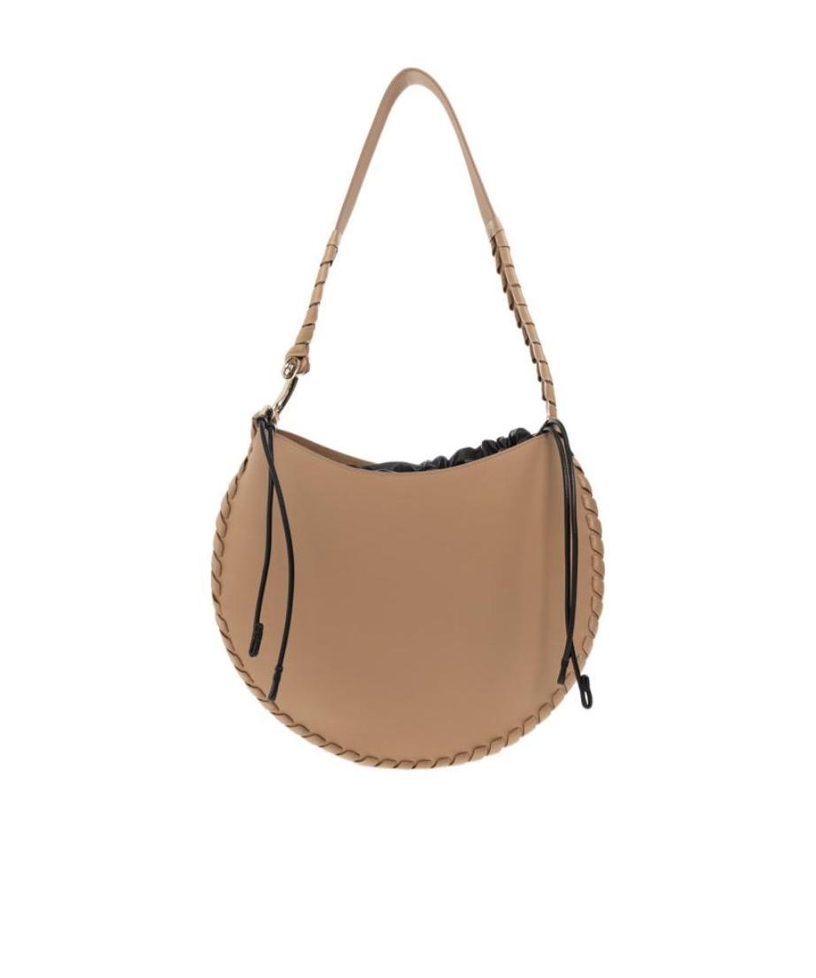 CHLOÉ MOON LEATHER SHOULDER BAG