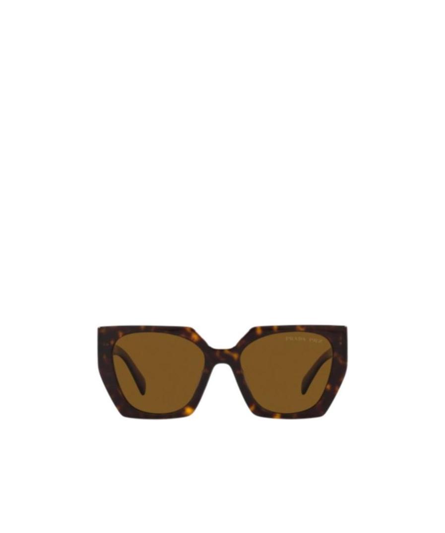 Prada Eyewear Cat-eye Sunglasses In Brown