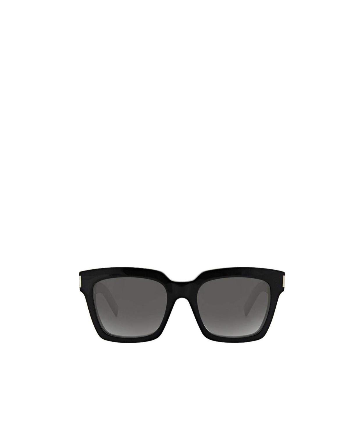 Saint Laurent Eyewear Butterfly Frame Sunglasses In Black