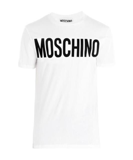 Moschino Crew Neck Short Sleeves T-shirts In White