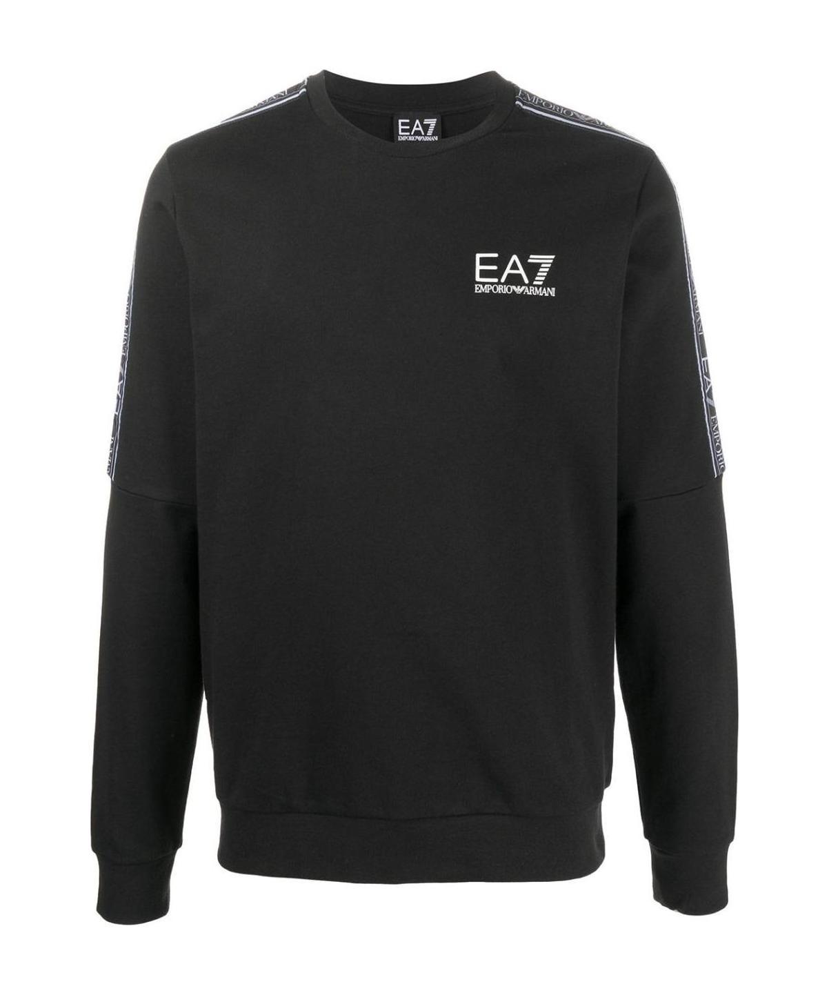 Ea7 Sweaters Black In Black