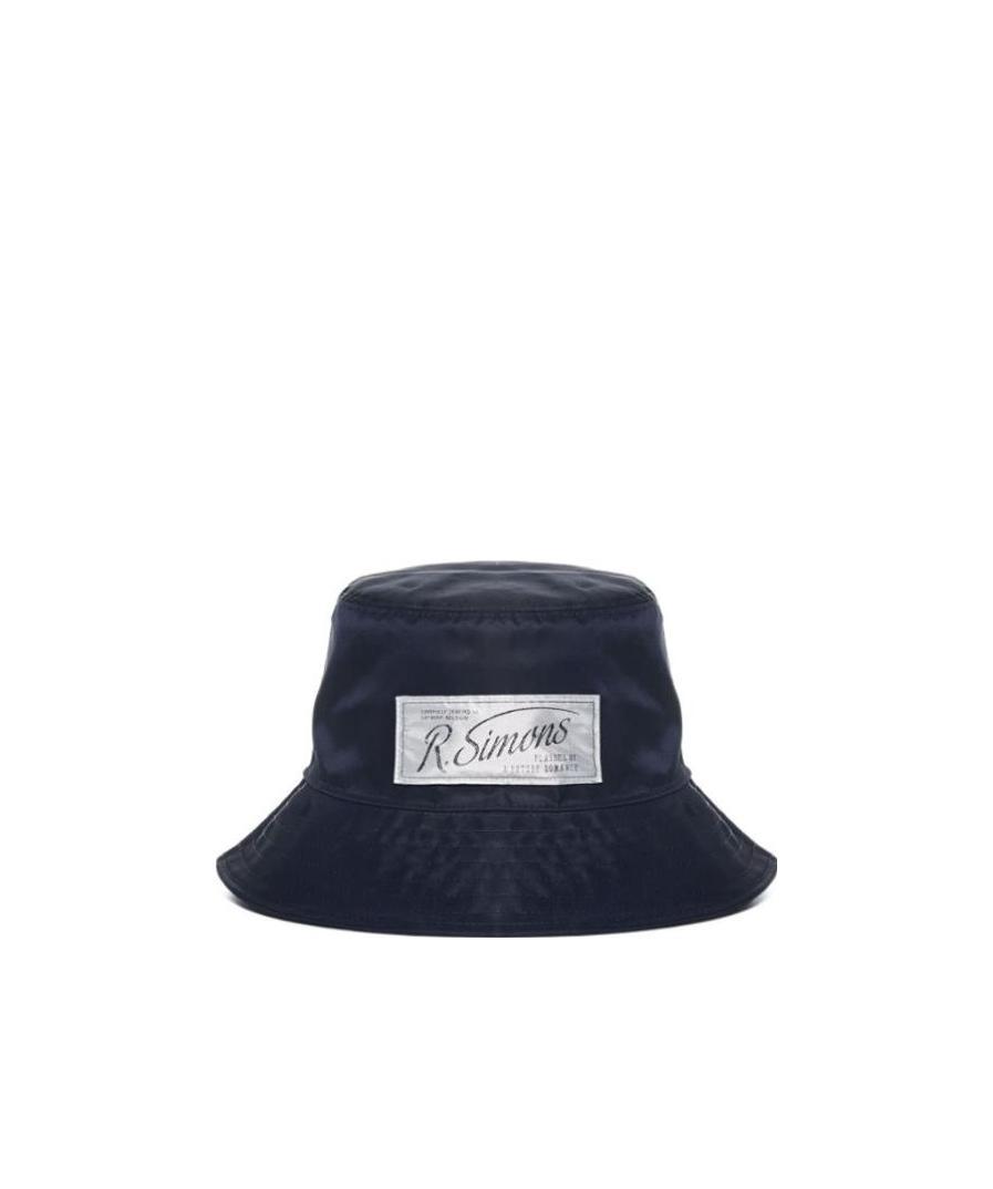 Raf Simons Dual-sided Bucket Hat In Black