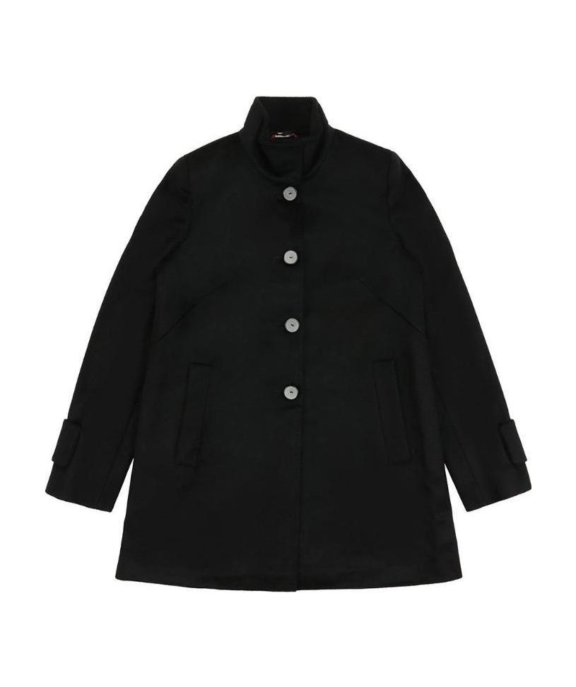 Max Mara Single-breasted Coat In Black
