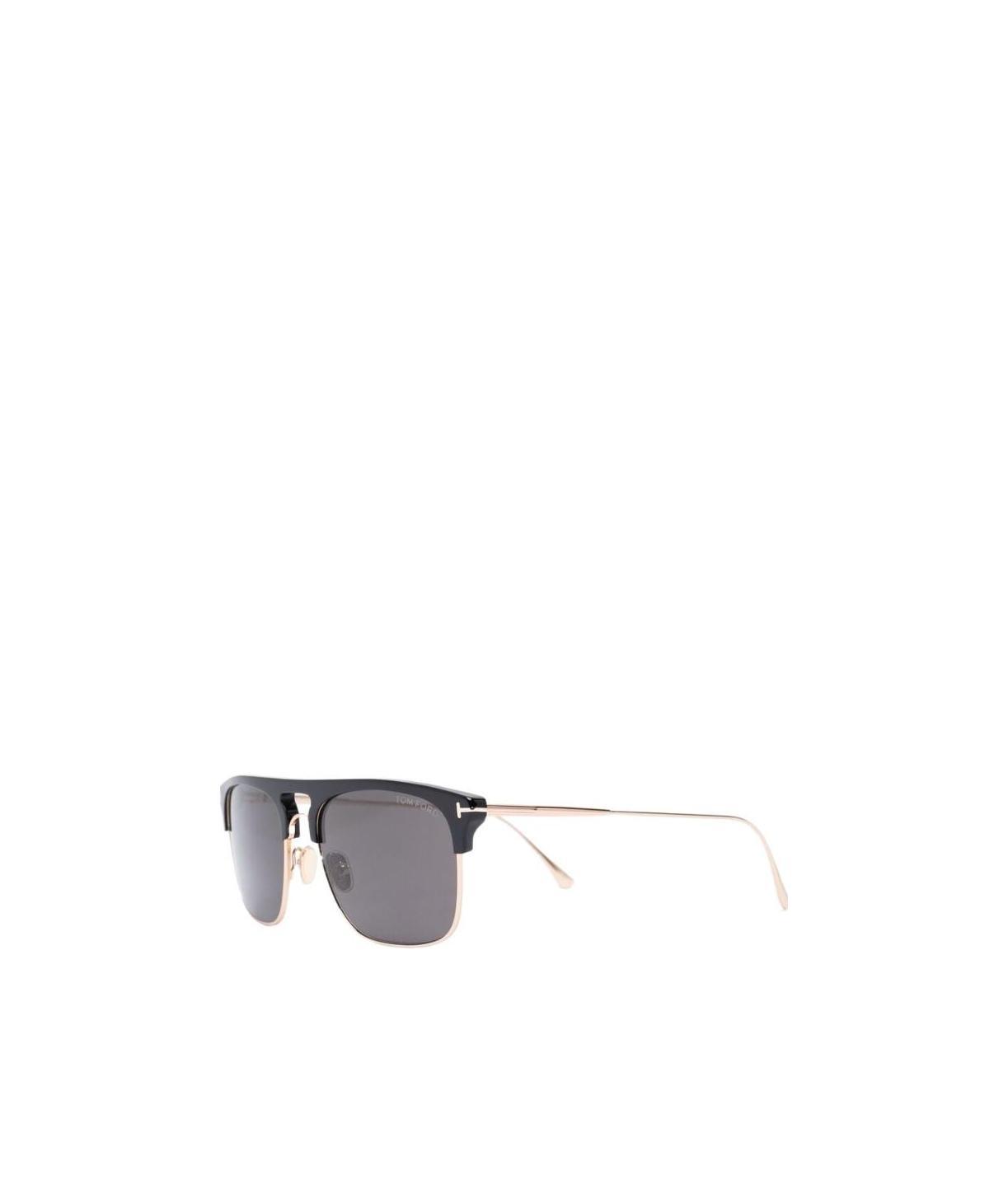 Tom Ford Lee Square-frame Tortoiseshell Sunglasses In Gray