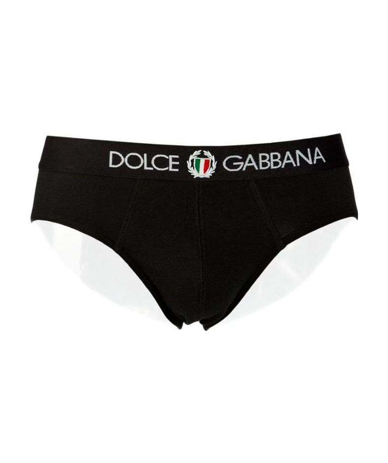 DOLCE & GABBANA LOGO DETAIL PANTIES