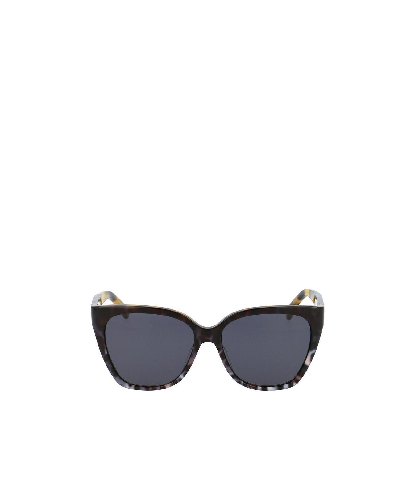 Moschino Cat Eye Frame Sunglasses In Gray
