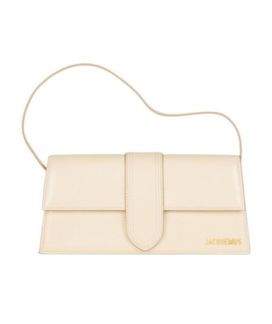 Jacquemus Le Bambino Shoulder Bag In White