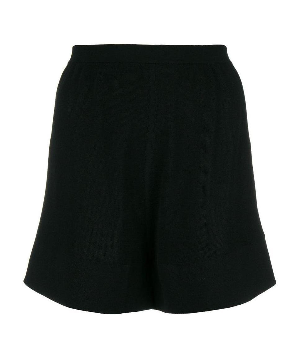 Rick Owens High-waisted Shorts In Black