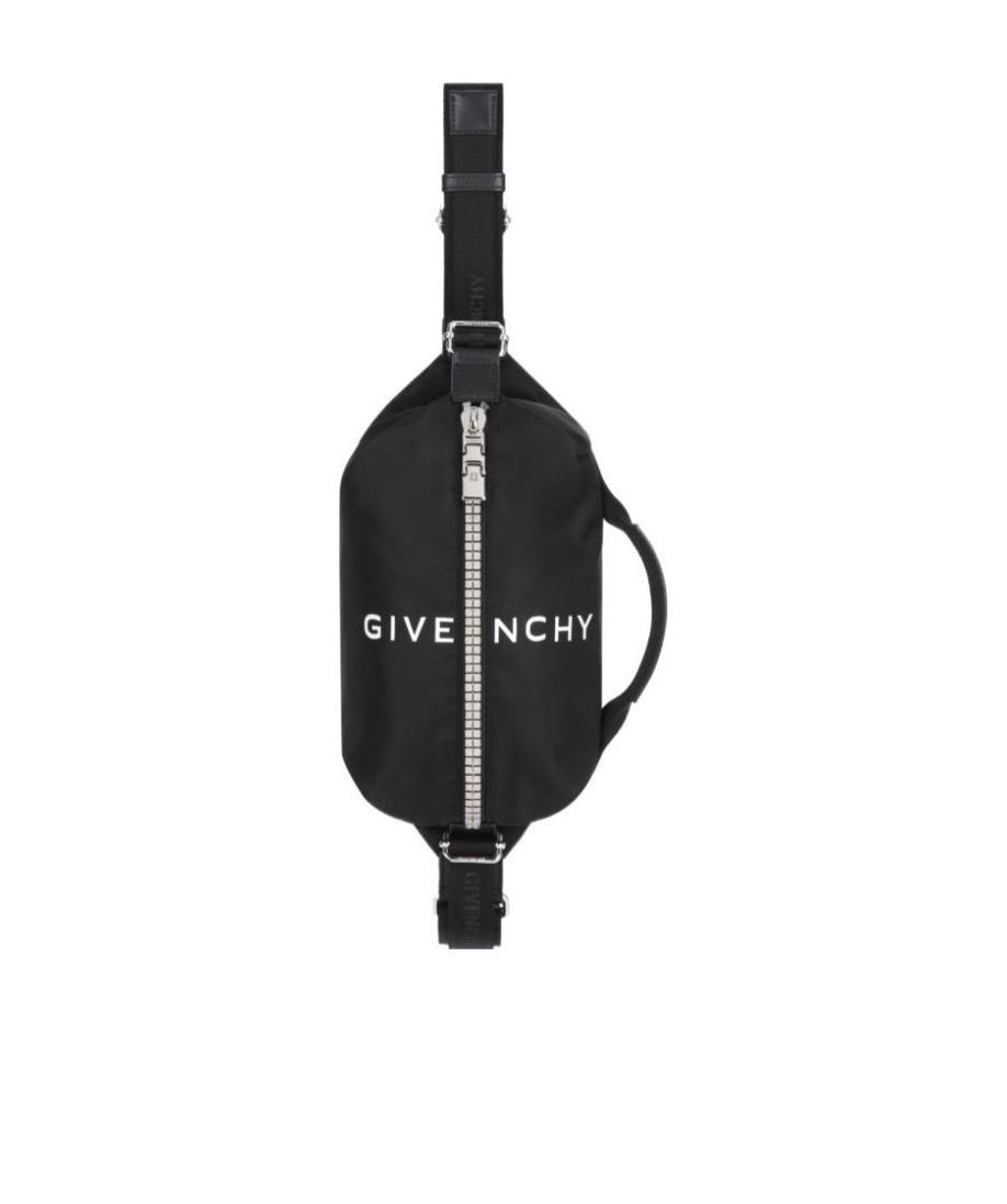 Givenchy Sac Ceinture G-zip En Nylon In Black