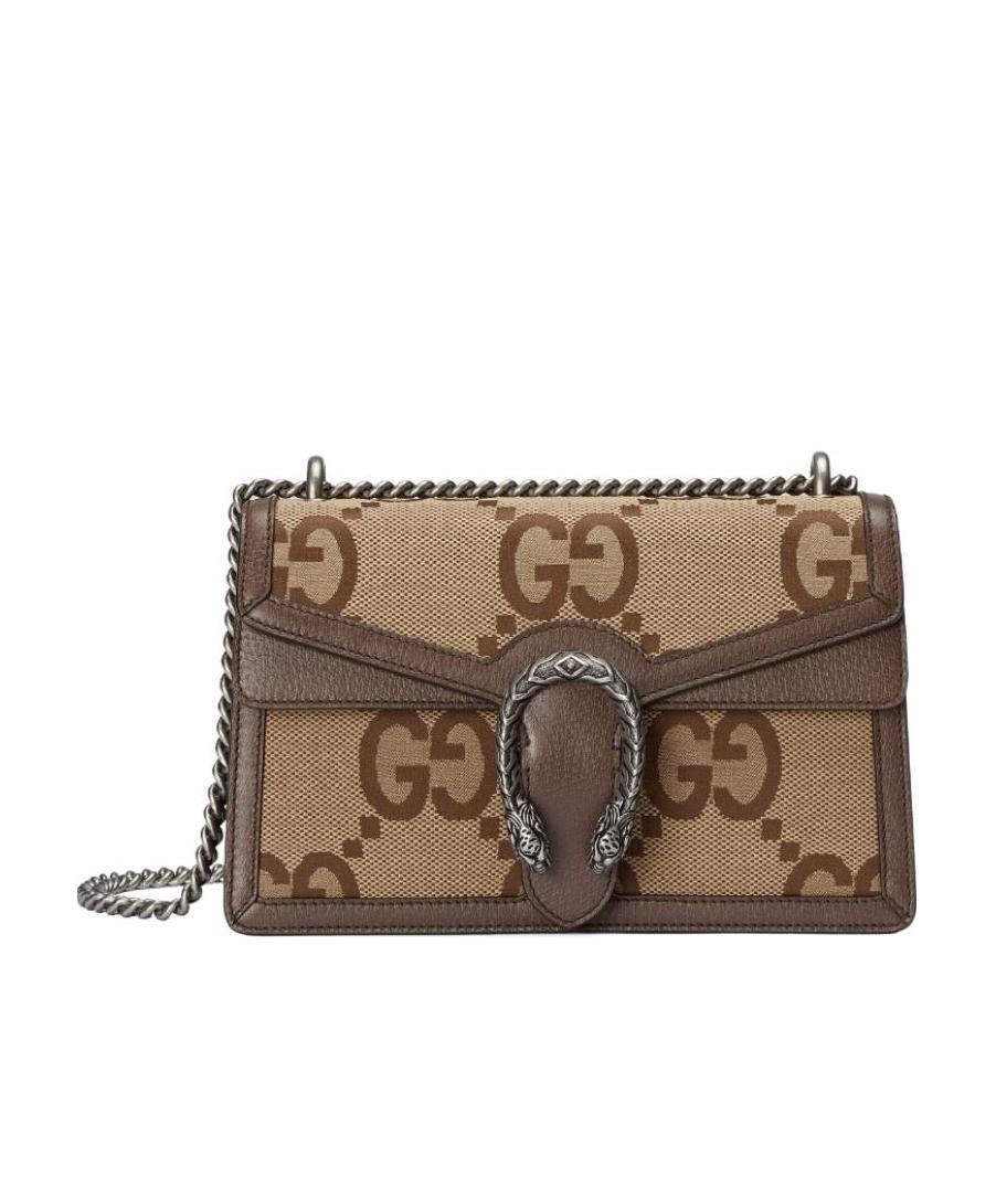 Gucci Dionysus Small Shoulder Bag In Brown
