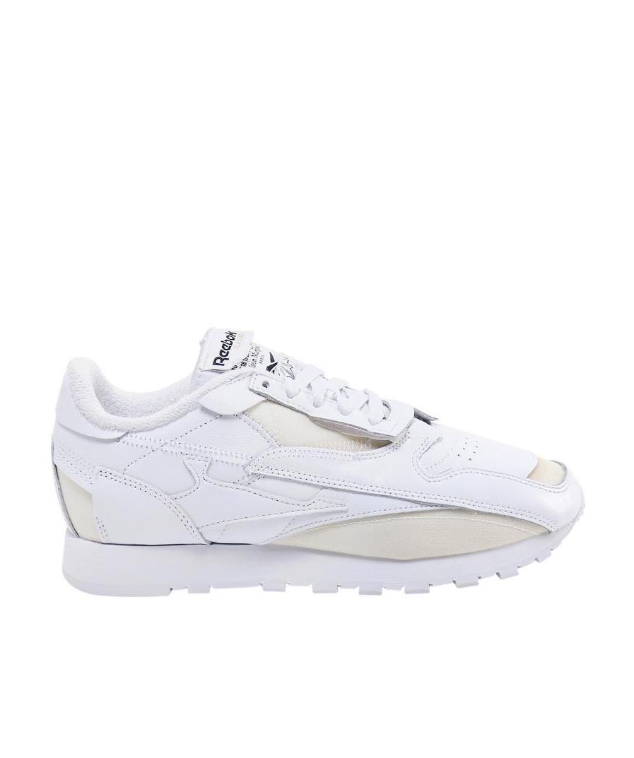 Maison Margiela X Reebok Memory Of Low-top Sneakers In White Leather In White