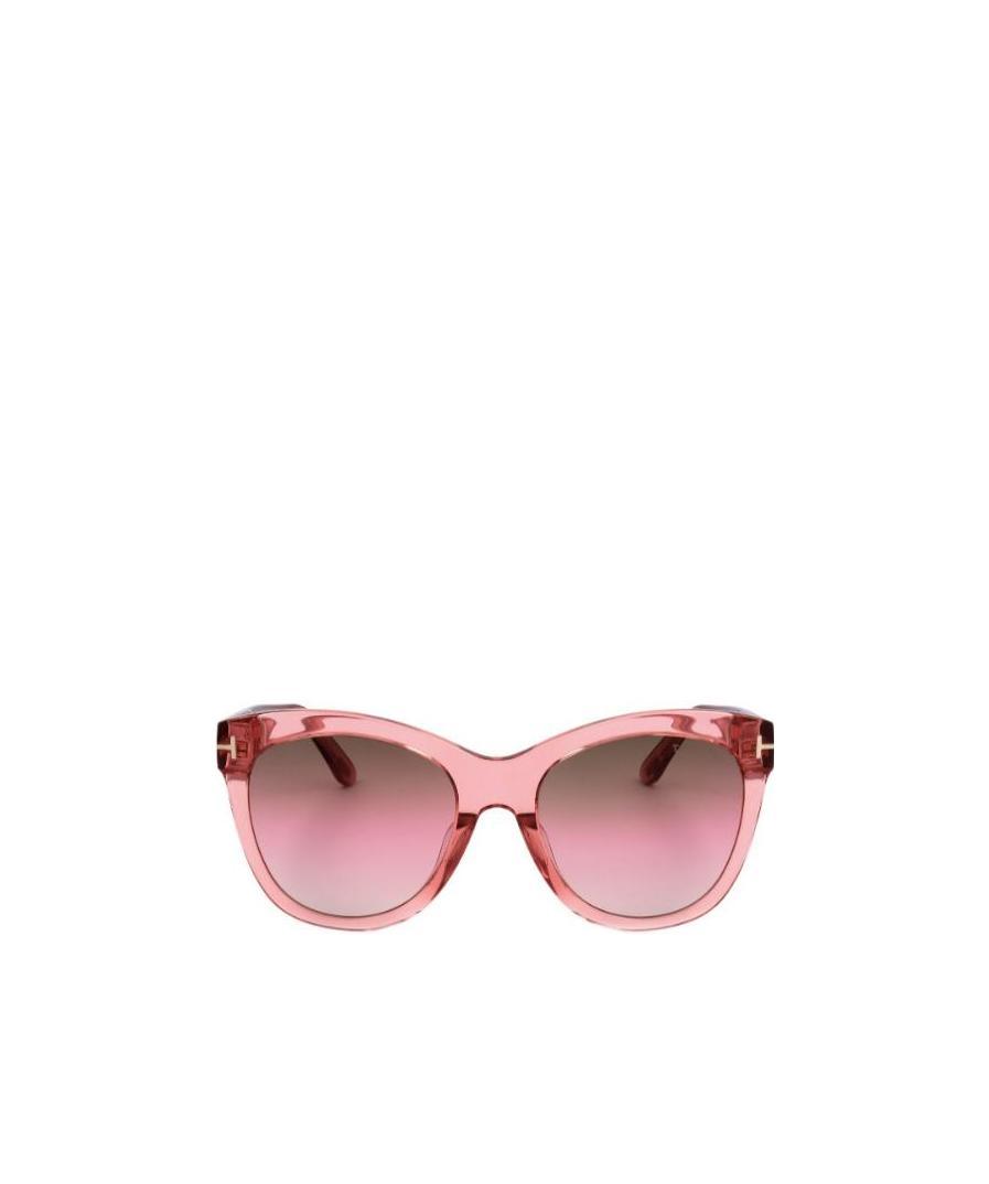 Tom Ford Wallace Cat-eye Sunglasses In Pink