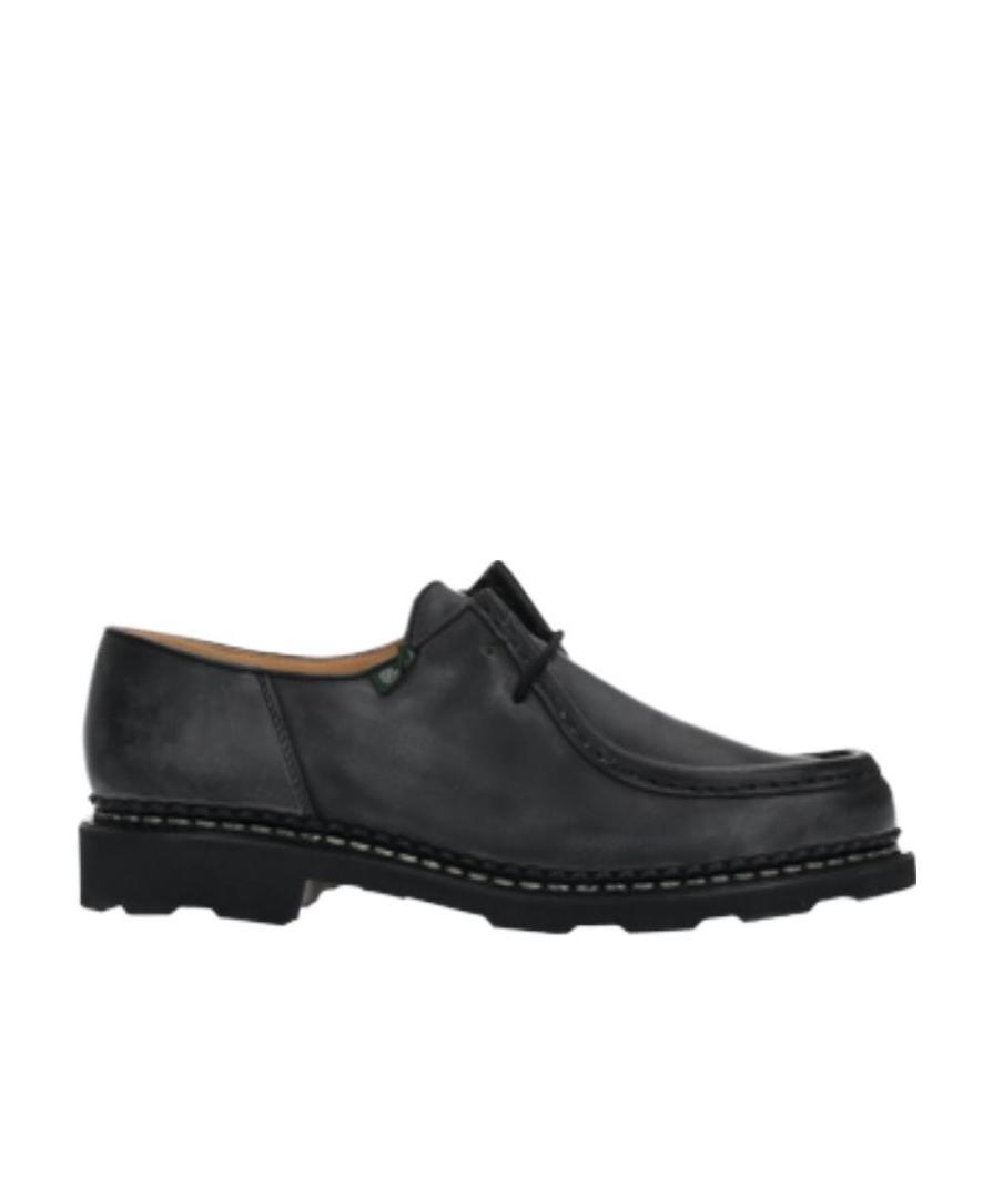 Paraboot Michael Loafers Men Black In Leather In Black