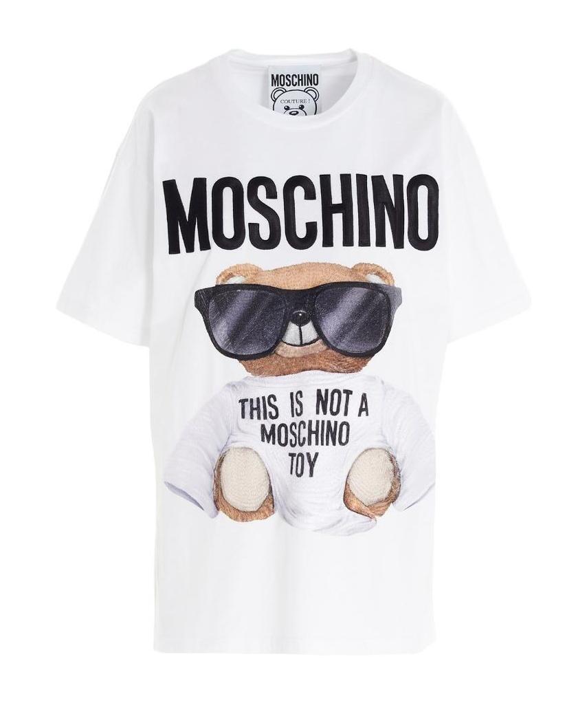 Moschino Teddy Bear-print T-shirt In White