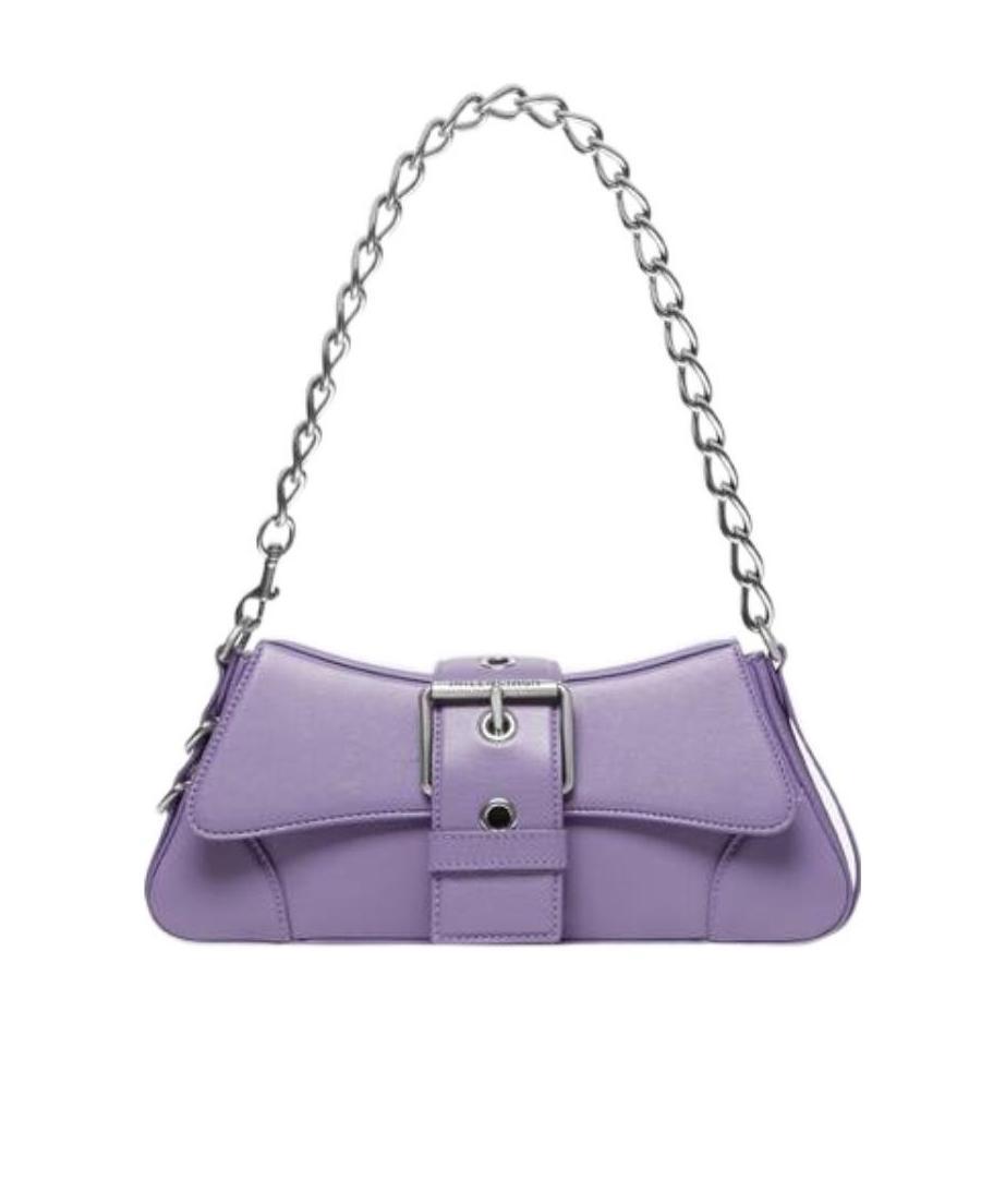 Balenciaga Lindsay Should Shoulder Bag In Viola Leather In Purple
