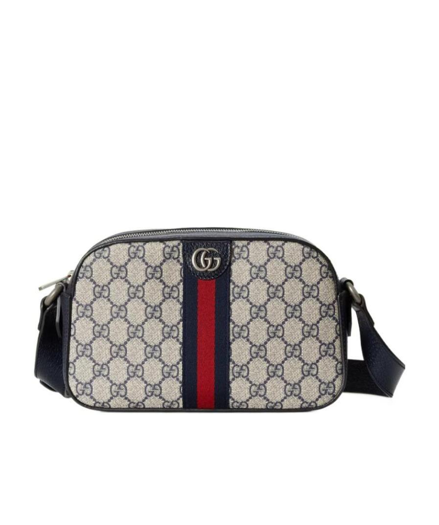 Gucci Ophidia Gg Shoulder Bag In Gray