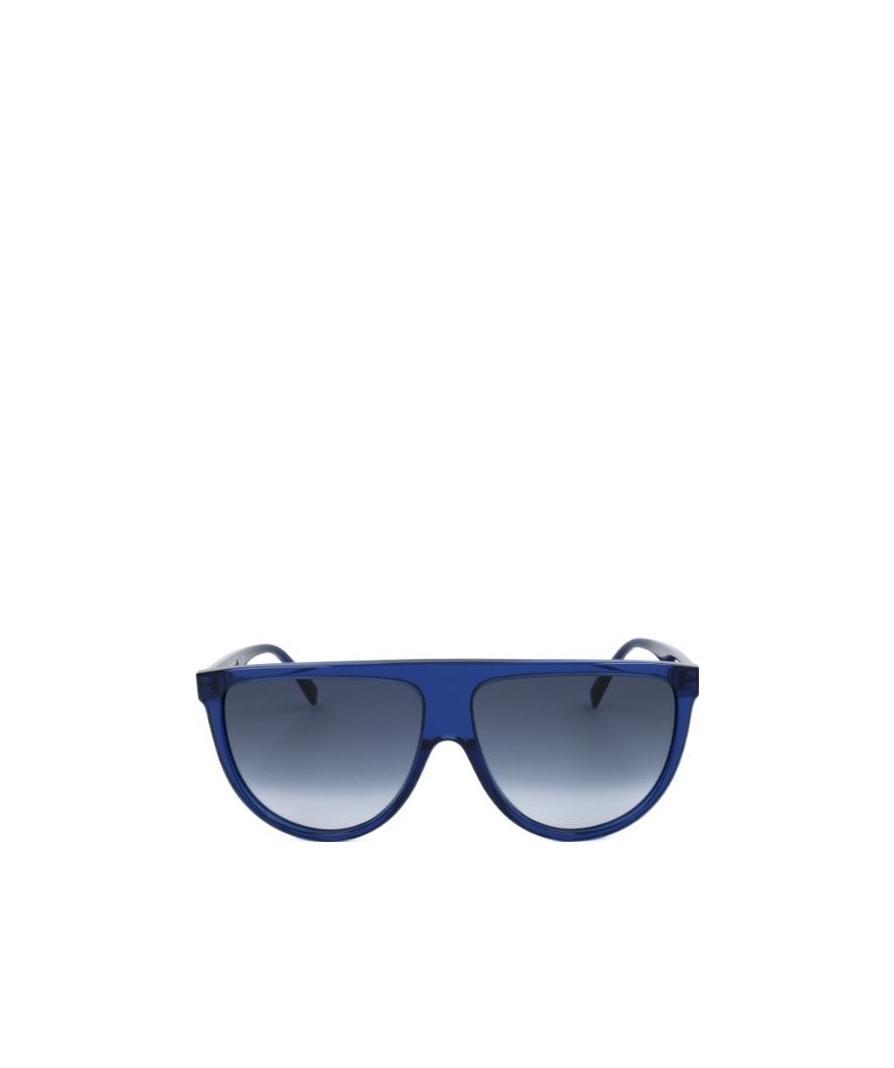 Celine Logo Logo Sunglasses In Blue