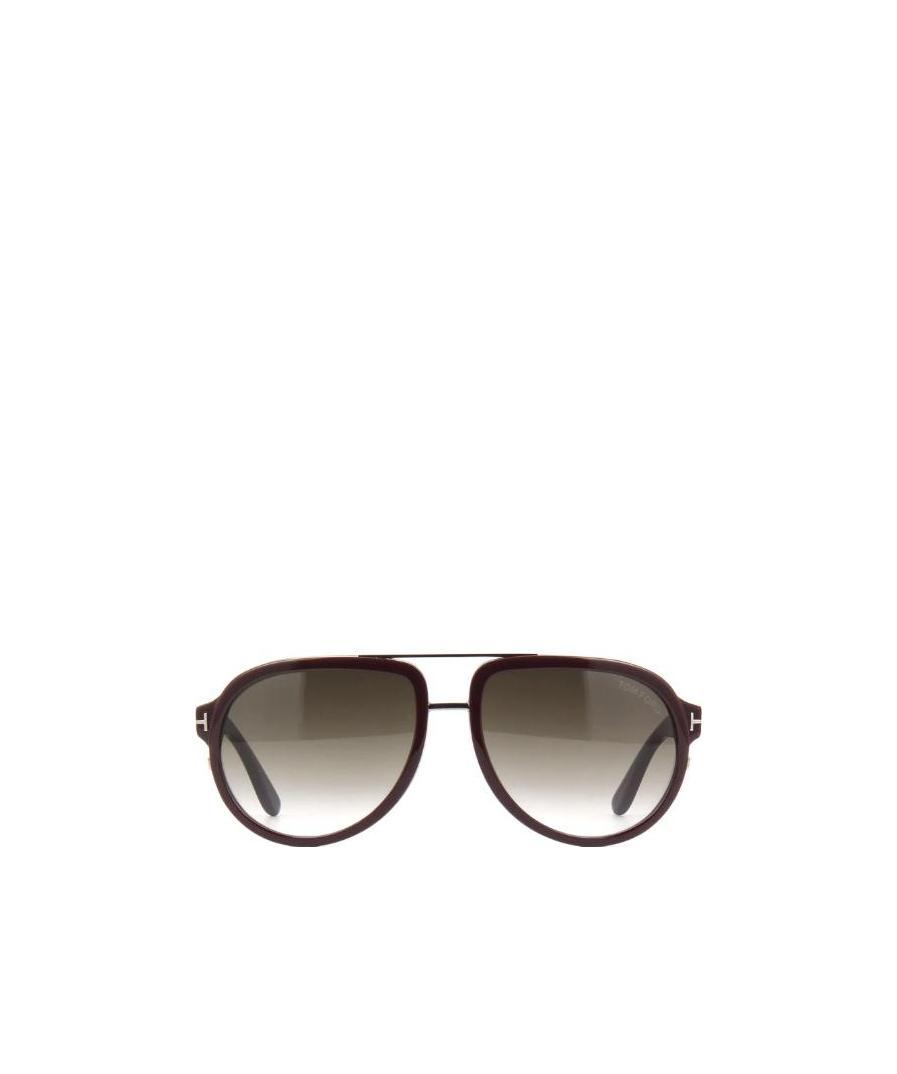 Tom Ford Logo Sunglasses In Multicolor